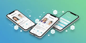 Comparing 3 Top Mental Wellness Apps: 2025 Review Illustration of three distinct mental wellness app interfaces on smartphones, symbolizing comparison and digital well-being solutions.