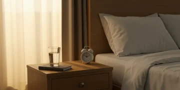 Optimize Your Sleep for Preventative Health in 2025 Serene bedroom with soft light for optimal sleep health